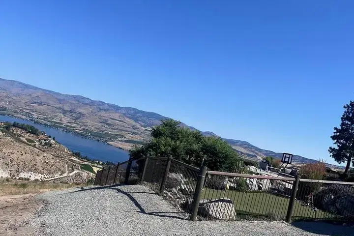 Finished excavation and site work by Backcountry Excavation in the Chelan valley